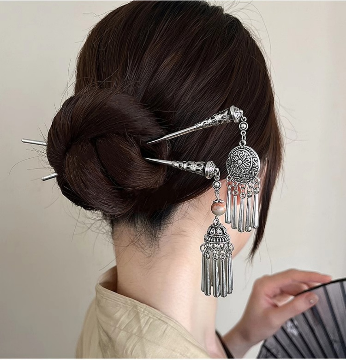 Elegant Women's Hairpin Antiqu - Vintage Collectible Item 评论和价格