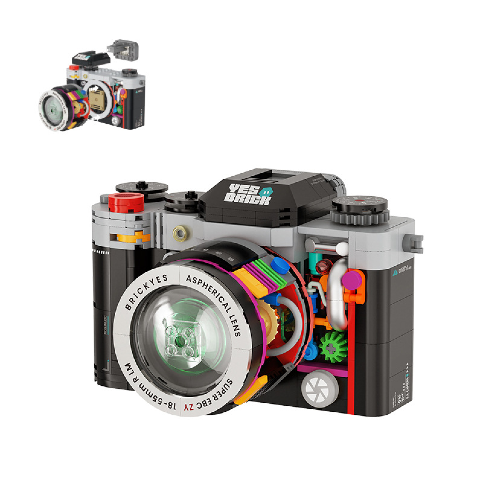Retro Camera Building Kit Cons - Collectible Vintage Cameras 评论和价格