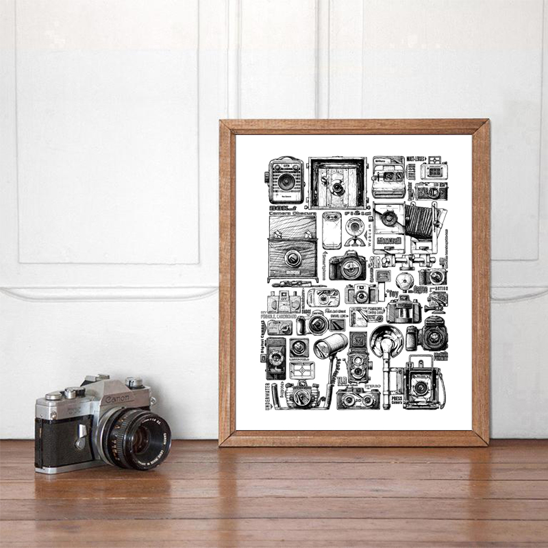 Vintage Camera Collection illu - Collectible Vintage Cameras 评论和价格