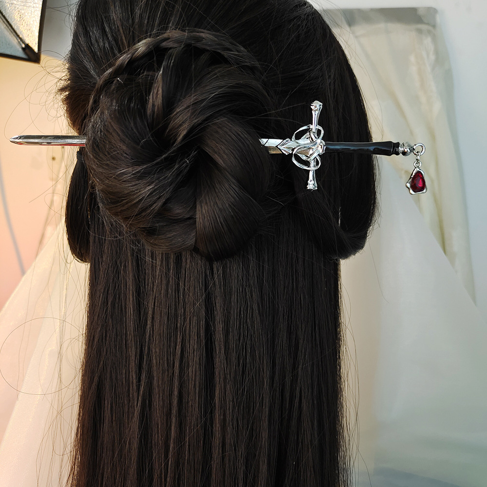 Chinese Sword Shaped Hair Stic - Vintage Collectible Item 评论和价格