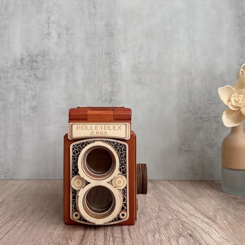 Vintage Wooden Camera Music Bo - Collectible Vintage Cameras 评论和价格