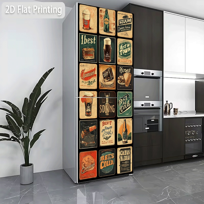 Refrigerator Sticker, Refriger - Vintage Collectible Posters 评论和价格