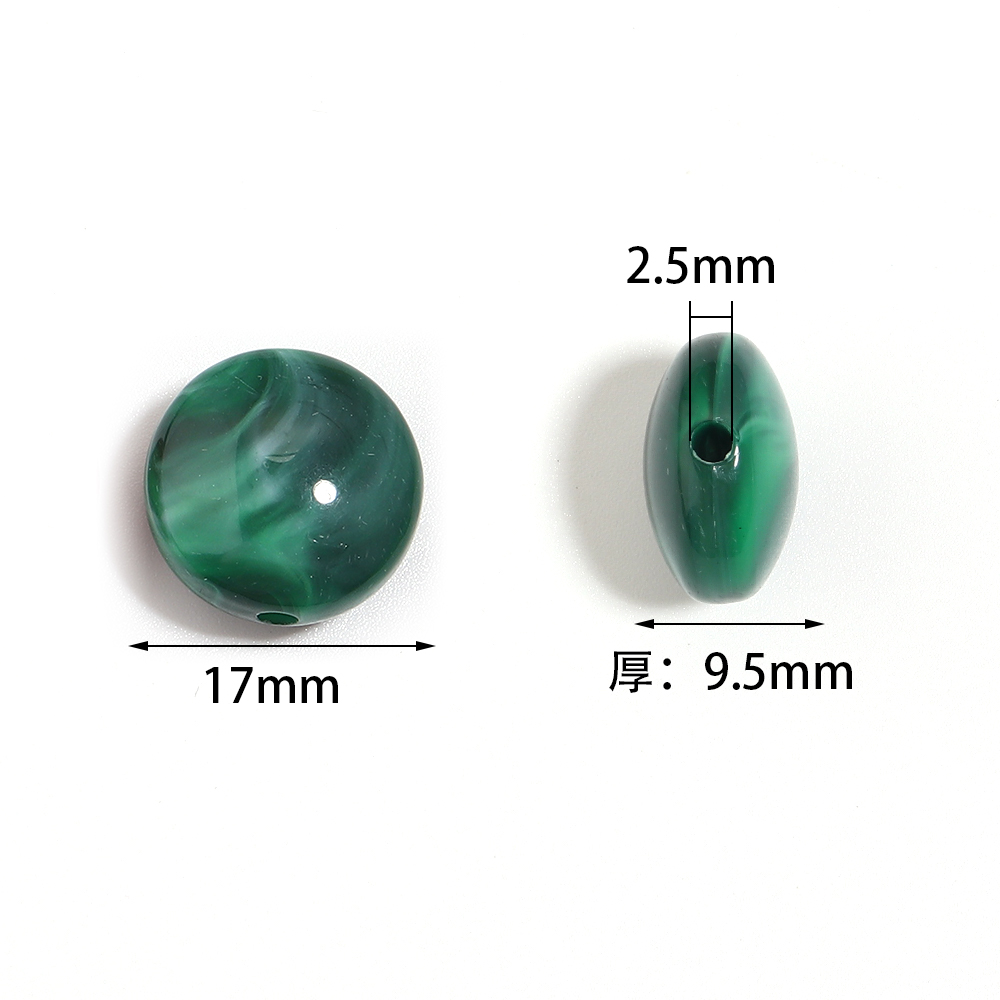 10pcs 17mm Flat Round Acrylic  - Vintage Collectibles For Sale 评论和价格